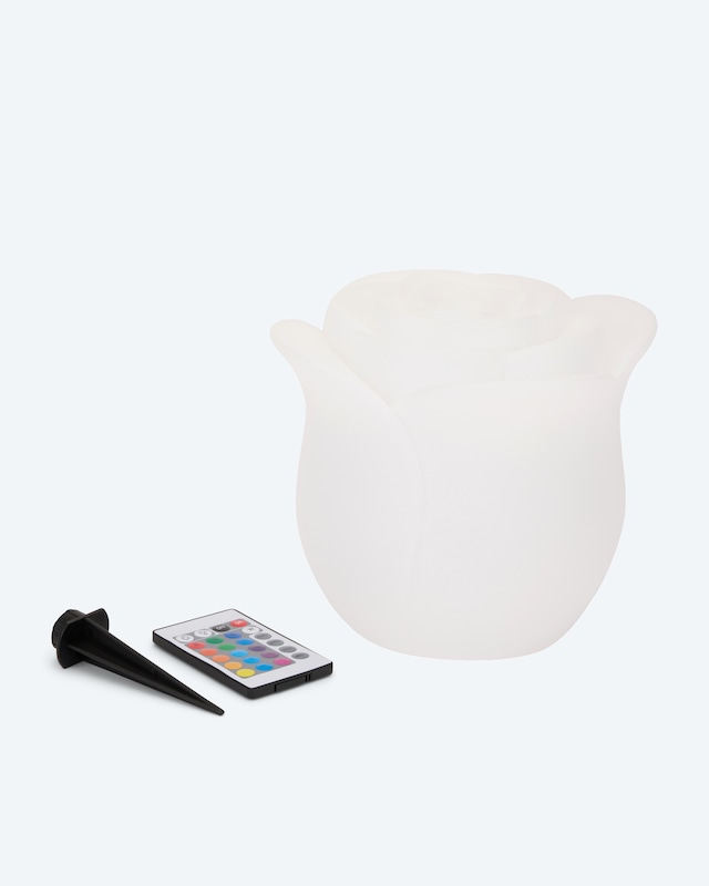 Solar-LED-Rose mit Farbwechsel