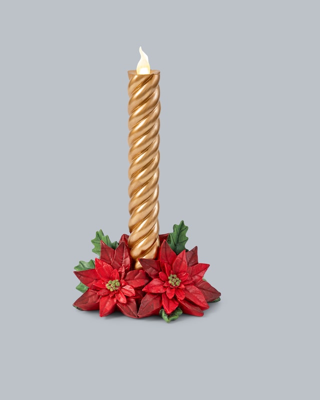 LED-Stabkerze Weihnachtsstern