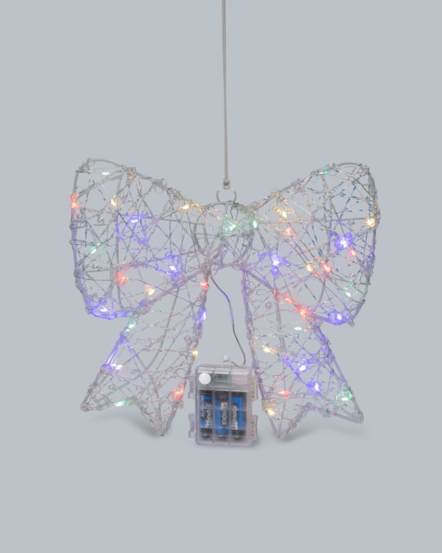 LED-Schleife mit Drahtoptik