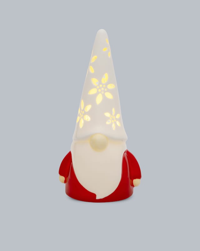 LED-Porzellan-Wichtel