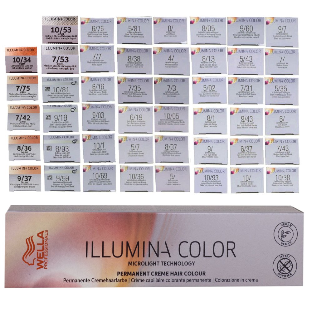 Wella Illumina Color 60 ml - freie Farbwahl Permanente Haarfarbe