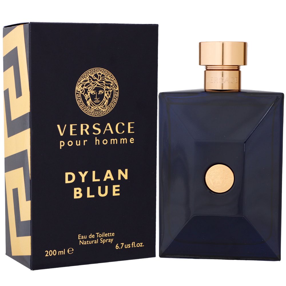Versace Pour Homme Dylan Blue 200 ml Eau de Toilette EDT Herrenduft Herren Duft