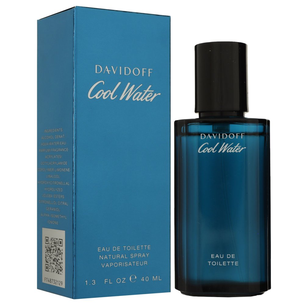 Davidoff Cool Water Man - Men 40 ml Eau de Toilette EDT Herrenduft