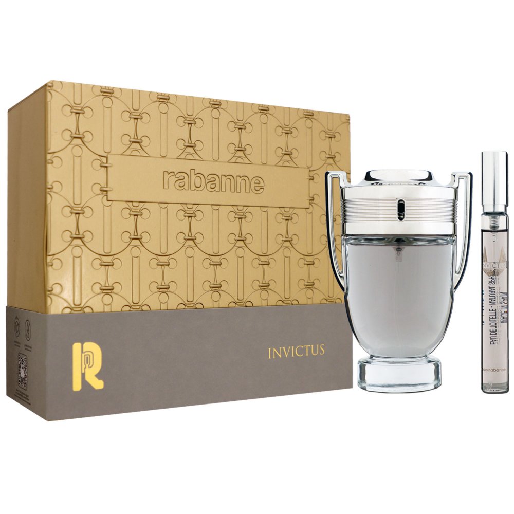 Paco Rabanne Invictus Set 100 ml Eau de Toilette EDT & 10 ml Eau de Toilette EDT