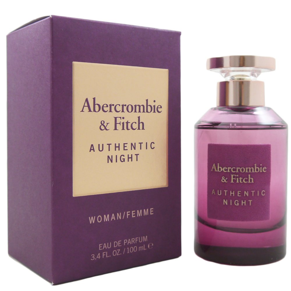 Abercrombie & Fitch Authentic Night Woman 100 ml Eau de Parfum EDP