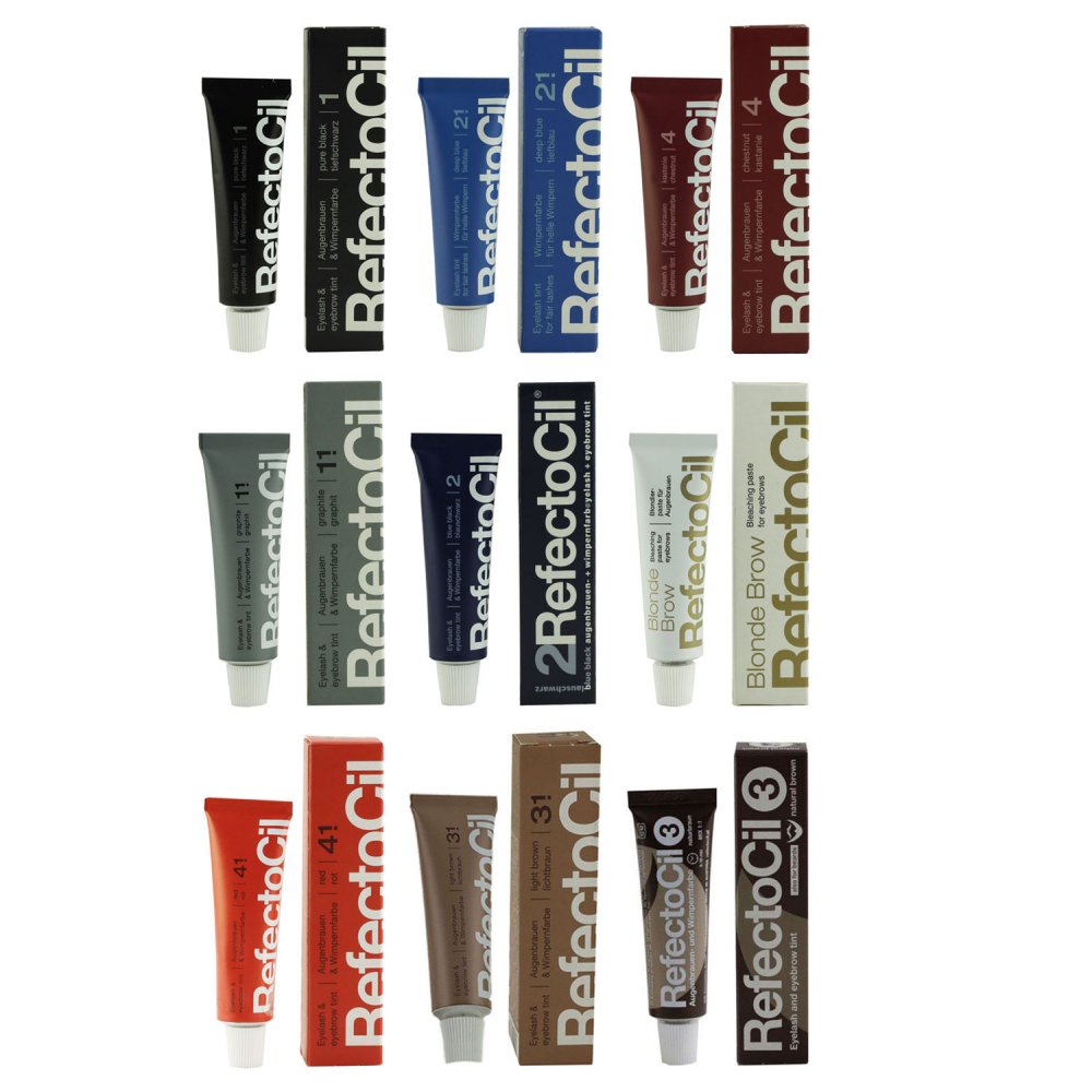 RefectoCil Augenbrauen & Wimpernfarbe 15 ml verschiedene Farben