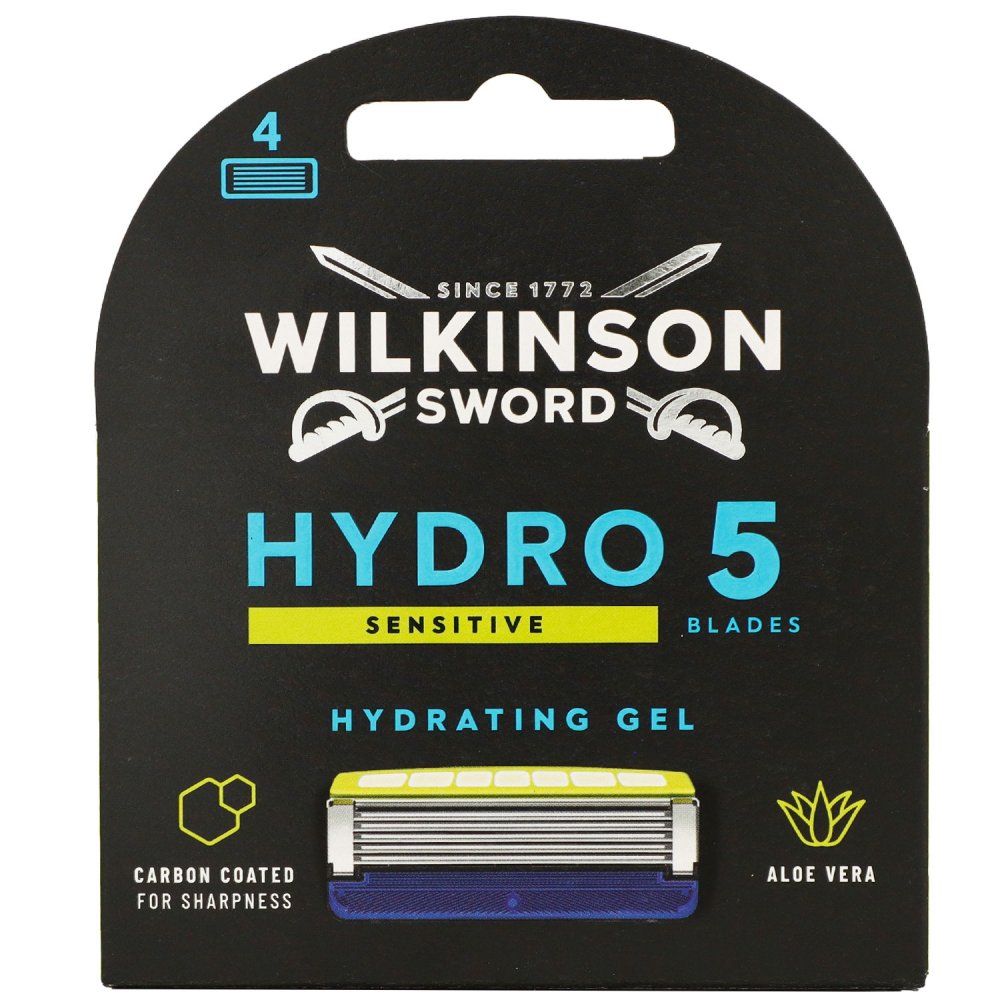 4 Wilkinson Hydro 5 Skin Protection Sensitive 4 Rasierklingen für Männer