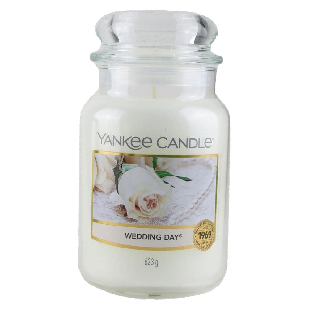 Yankee Candle Duftkerze Wedding Day im Glas Jar 623 g Housewarmer