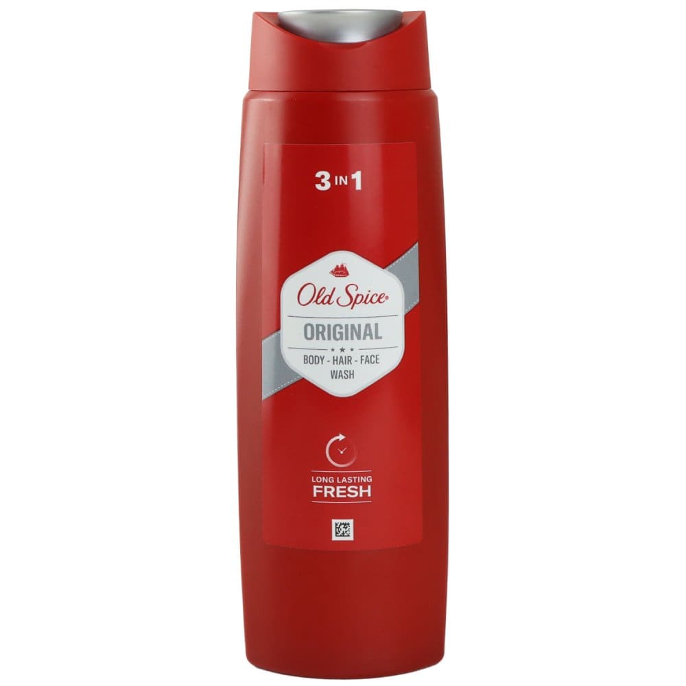 Old Spice Original 250 ml 3 in 1 Duschgel Shampoo Körper Haare Gesicht