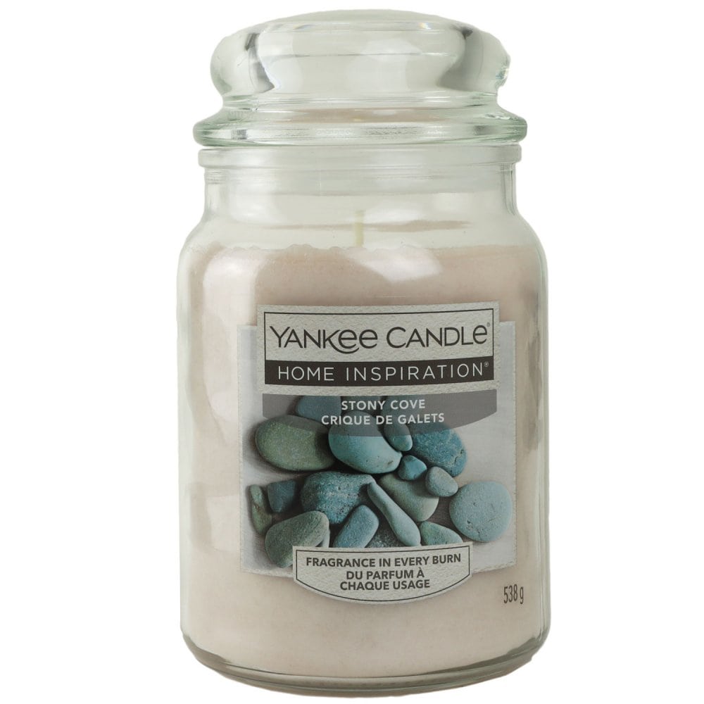 Yankee Candle Home Inspiration Duftkerze Stony Cove im Glas 538 g Housewarmer