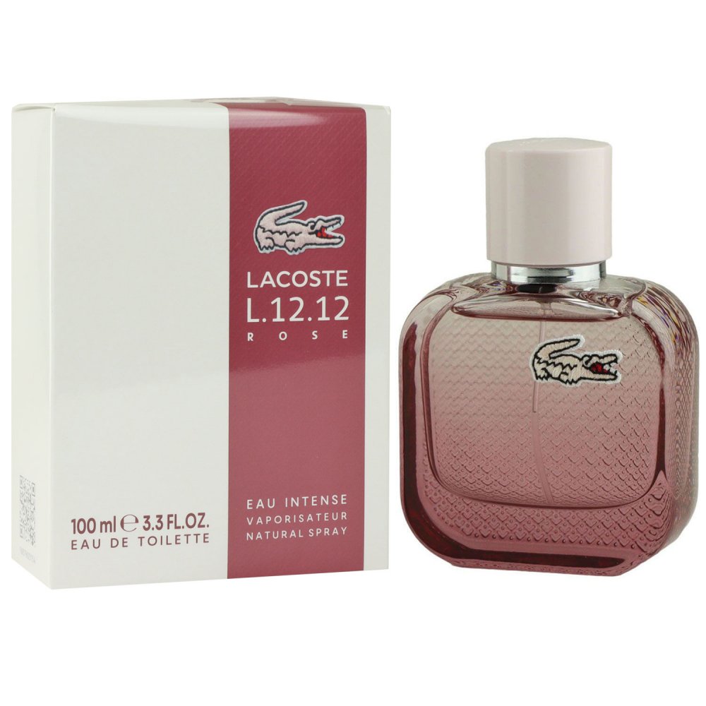 Lacoste L.12.12 Rose Eau Intense 100 ml Eau de Toilette EDT Damenduft