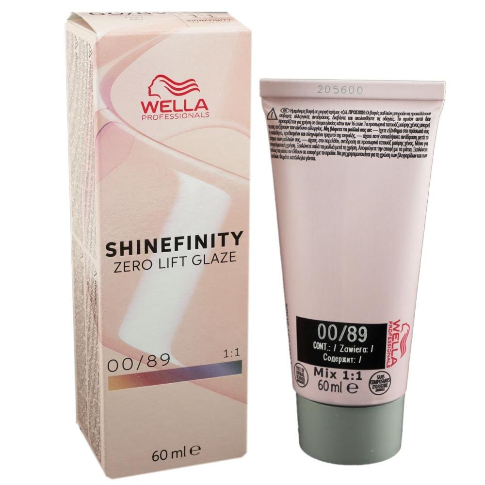 Wella Shinefinity Glaze Cool 60 ml 00/89 Blue Booster Tönung
