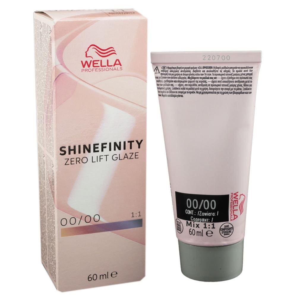 Wella Shinefinity Glaze Cool 60 ml 00/00 Crystal Glaze Booster Tönung