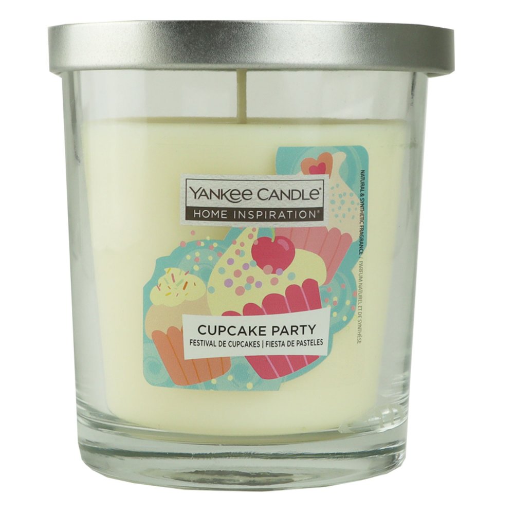 Yankee Candle Home Inspiration Duftkerze Cupcake Party im Glas 200 g Housewarmer