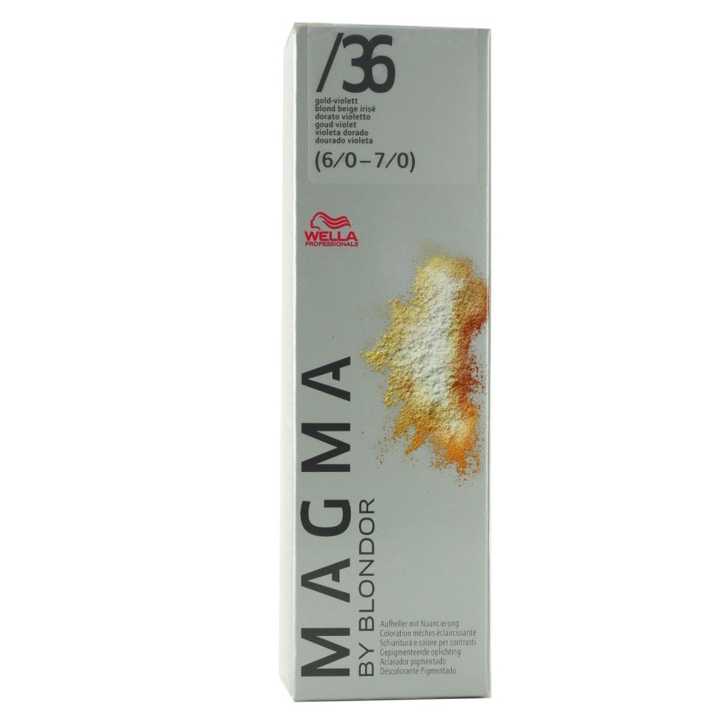 Wella Magma 120g /36 gold violett aufhellende Strähnen-Haarfarbe