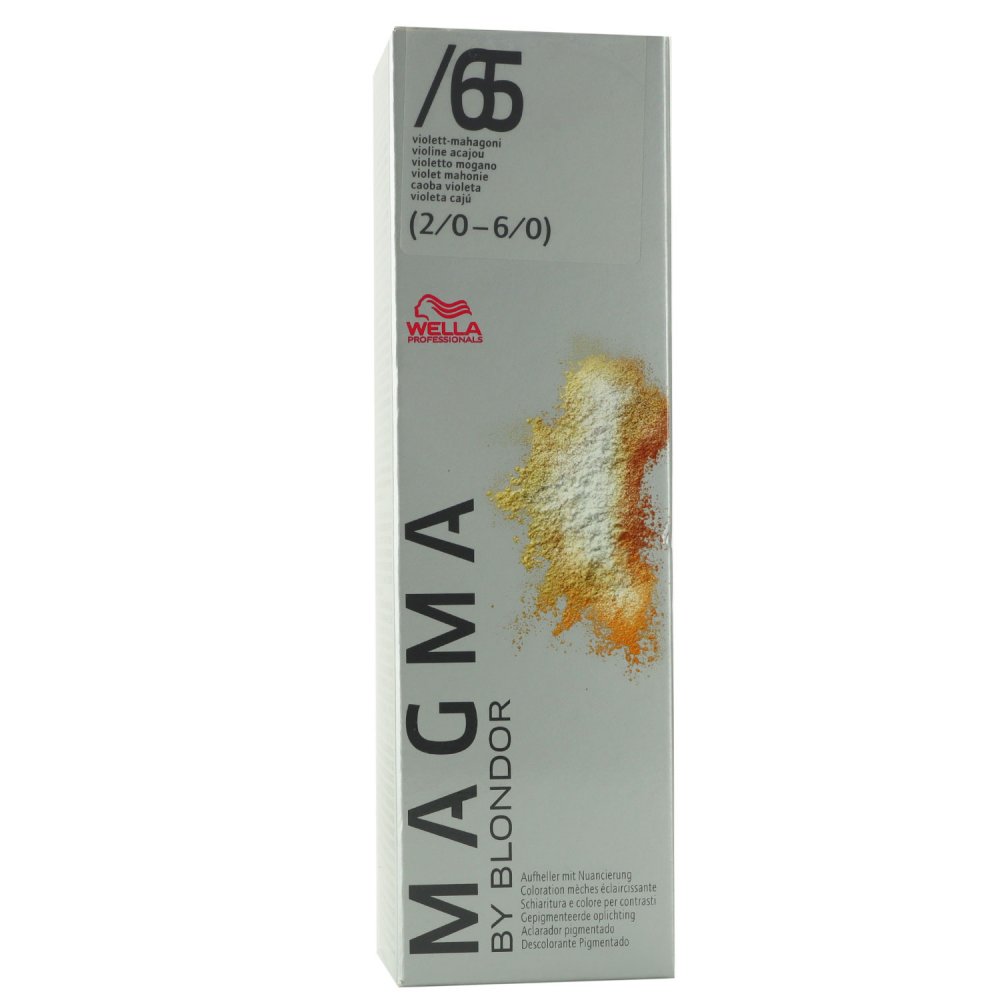 Wella Magma 120g /65 violett-mahagoni aufhellende Strähnen-Haarfarbe