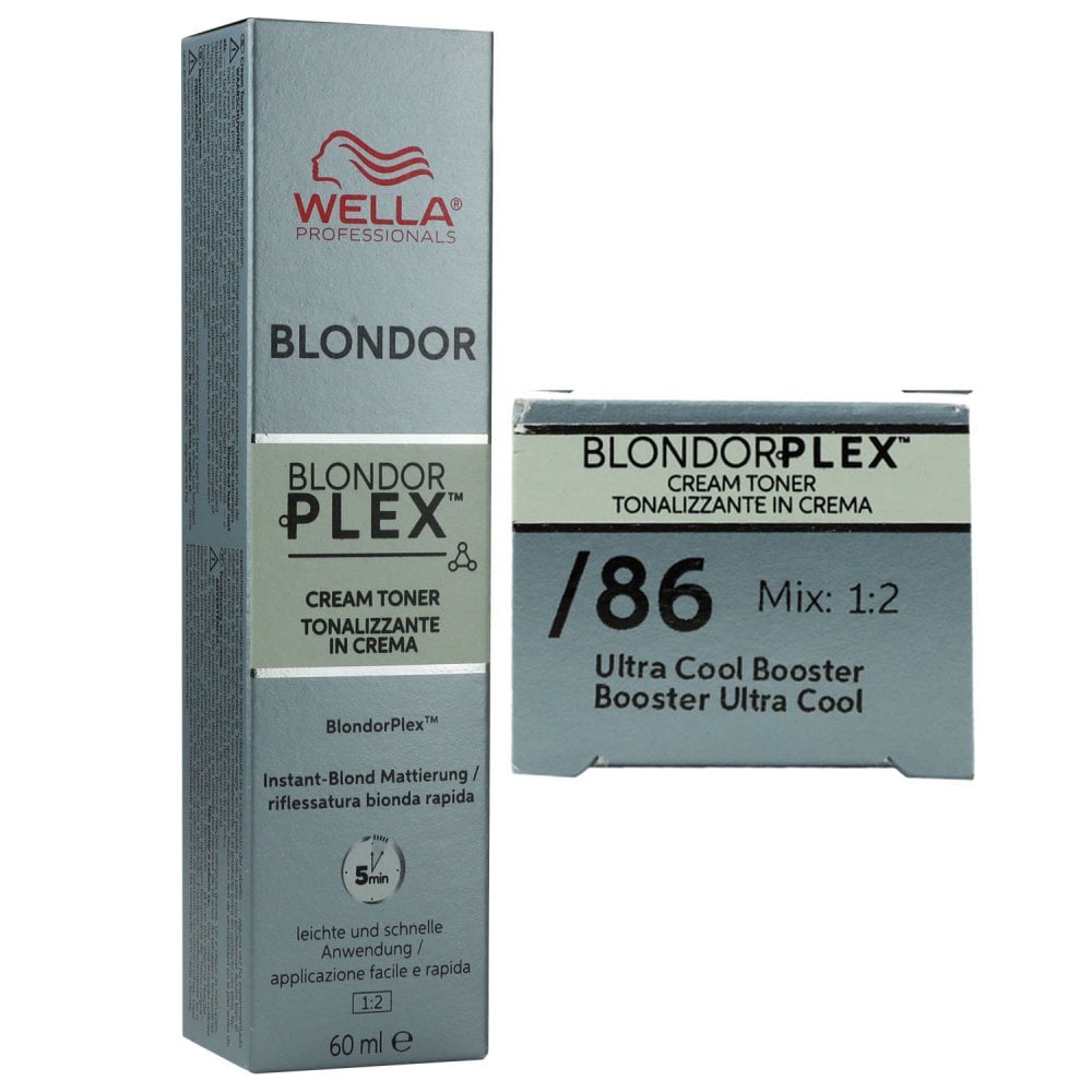 Wella Plex Cream Toners 60 ml /86 Ultra Cool Booster