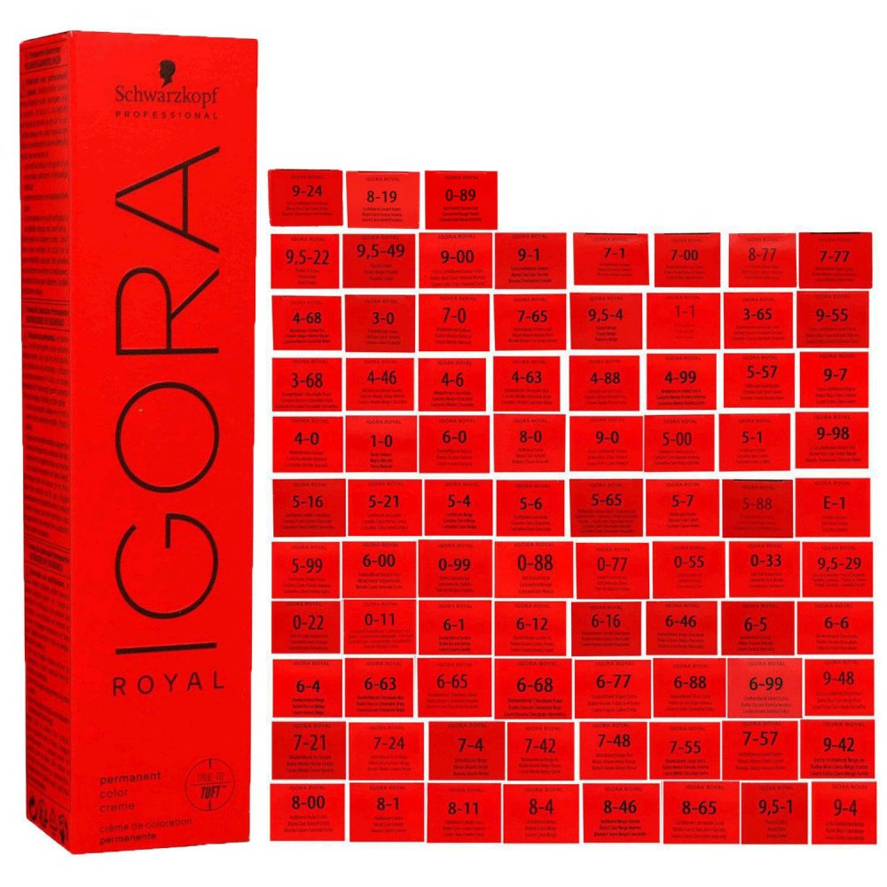 Schwarzkopf Igora Royal 60 ml Haarfarbe Cremefarbe freie Farbwahl