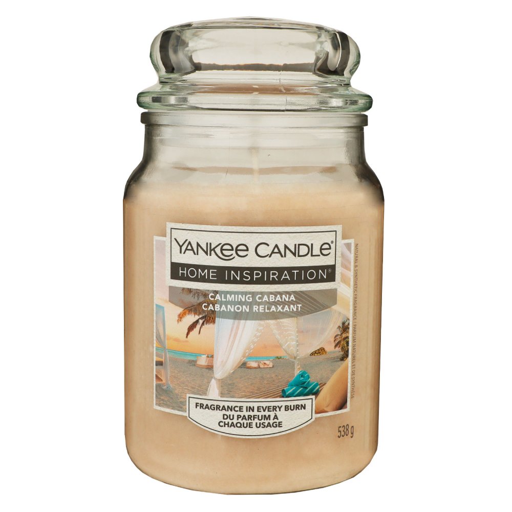 Yankee Candle Home Inspiration Duftkerze Calming Cabana im Glas 538 g Housewarmer
