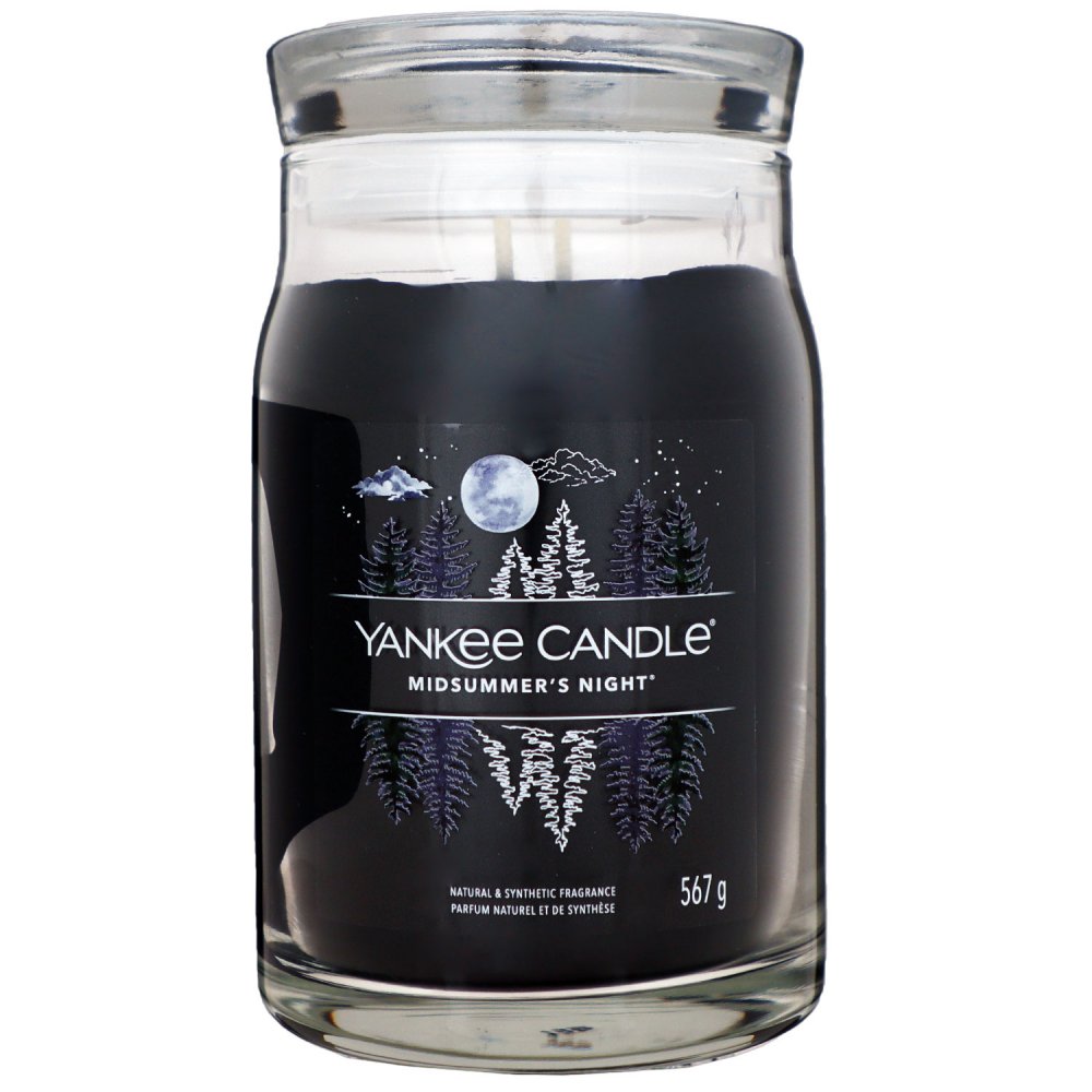 Yankee Candle Signature Midsummers Night 2 Docht Duftkerze im Glas 567 g Housewarmer