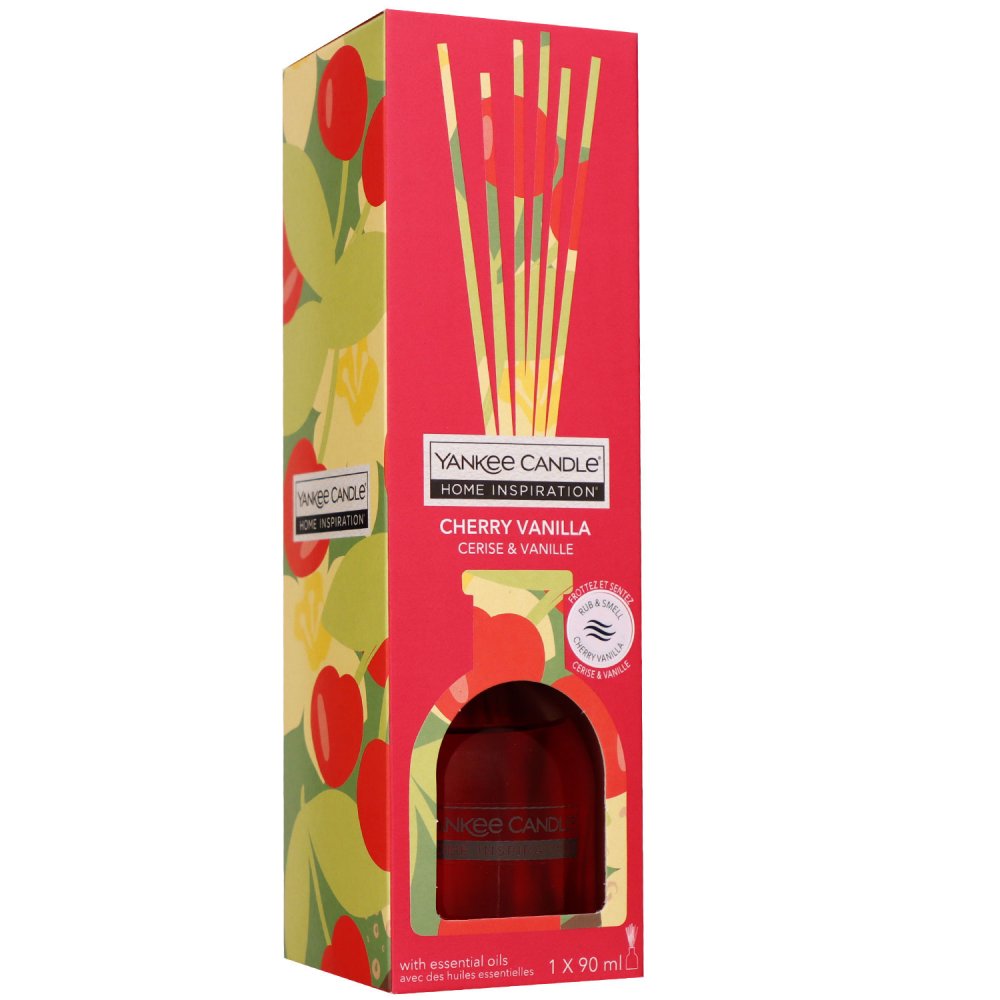Yankee Candle Home Inspiration Reed Diffuser Raumduft 90 ml Cherry Vanilla