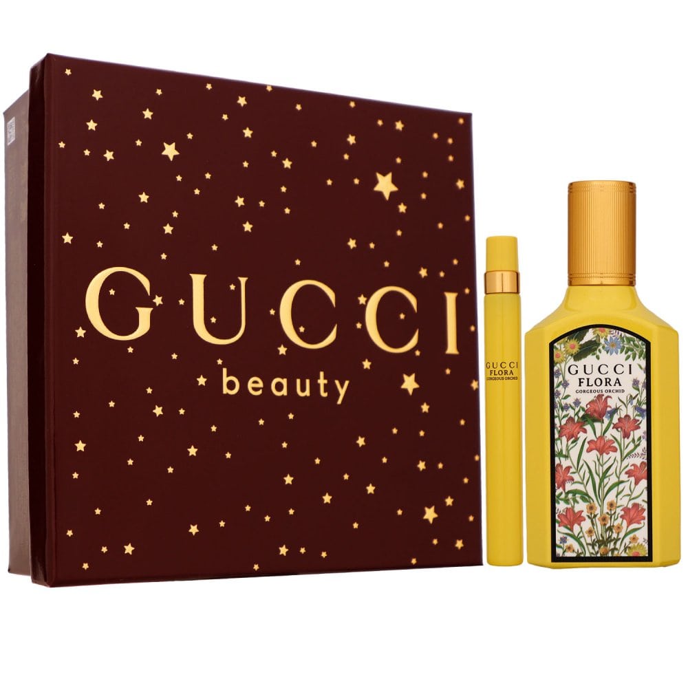 Gucci Flora Gorgeous Orchid Set 50 ml Eau de Parfum EDP & 10 ml EDP Mini