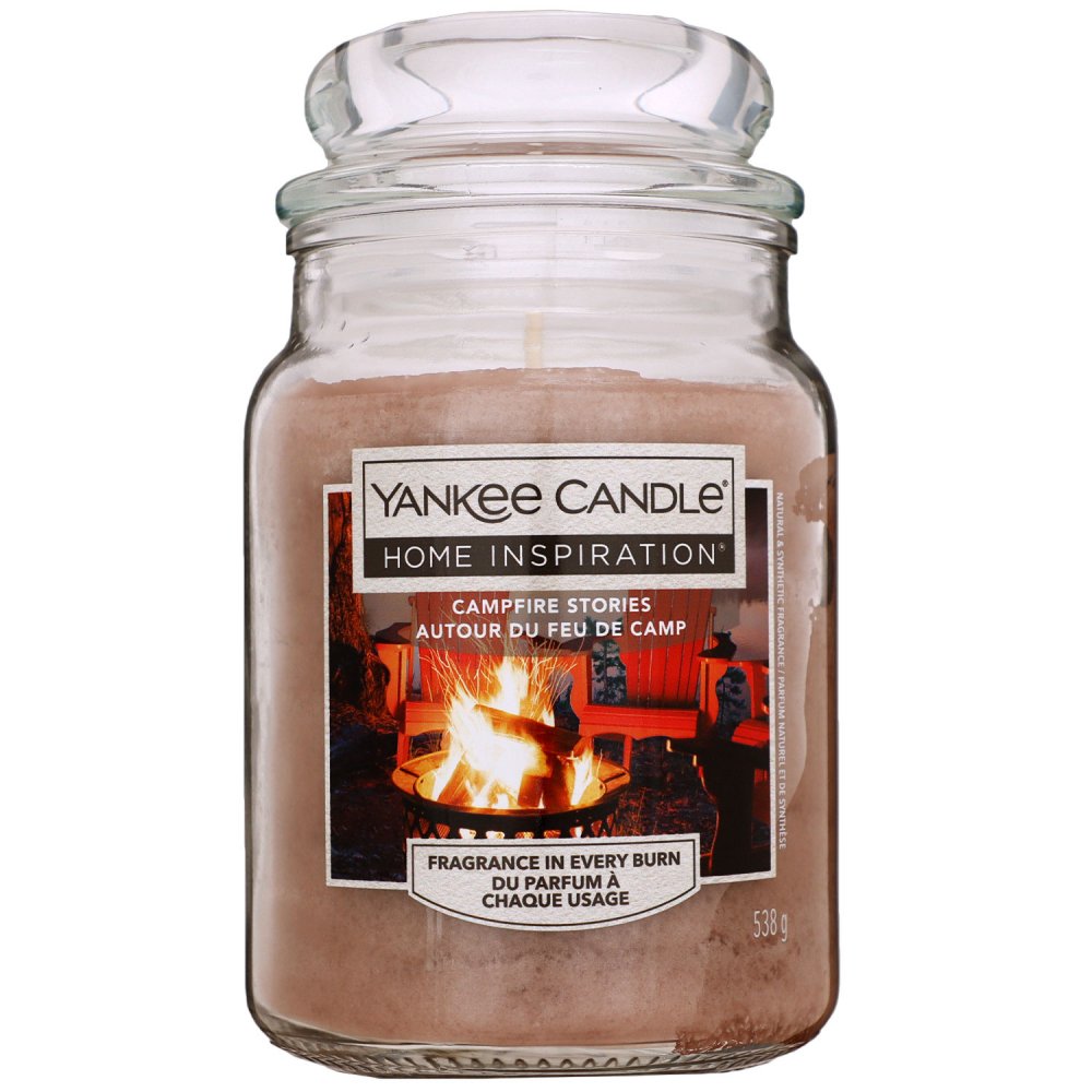 Yankee Candle Home Inspiration Duftkerze Campfire Stories im Glas 538 g Housewarmer