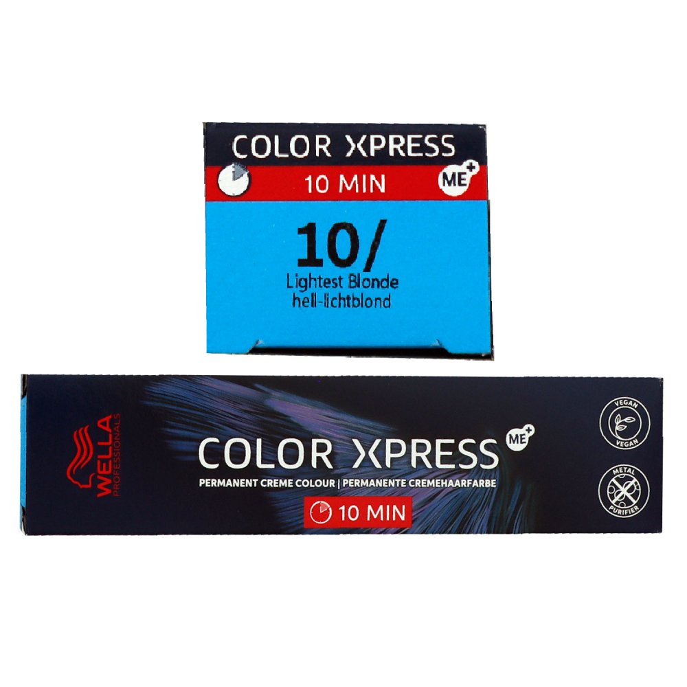 Wella Color Xpress 60 ml 10/ hell lichtblond Haarfarbe