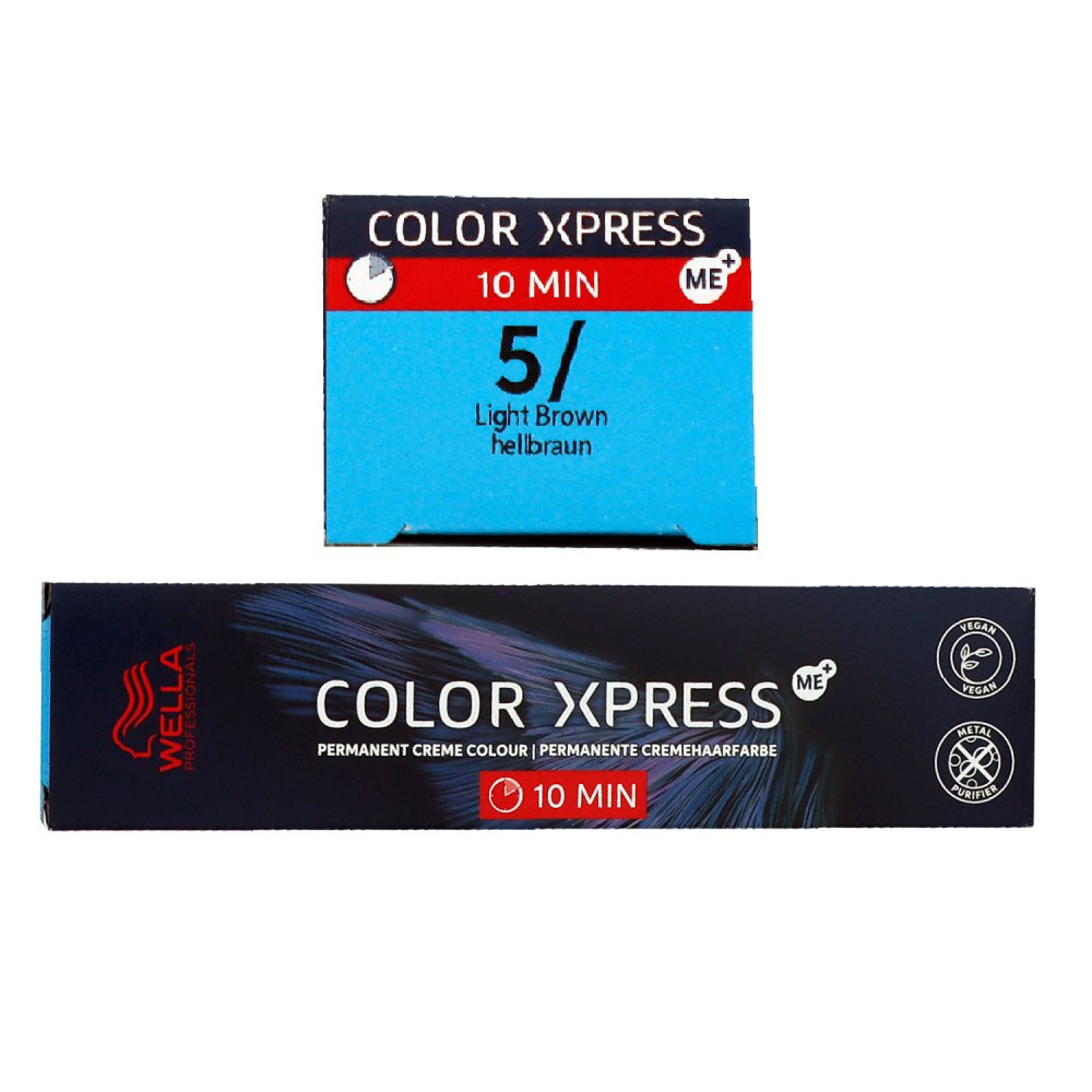 Wella Color Xpress 60 ml 5/ hellbraun Haarfarbe