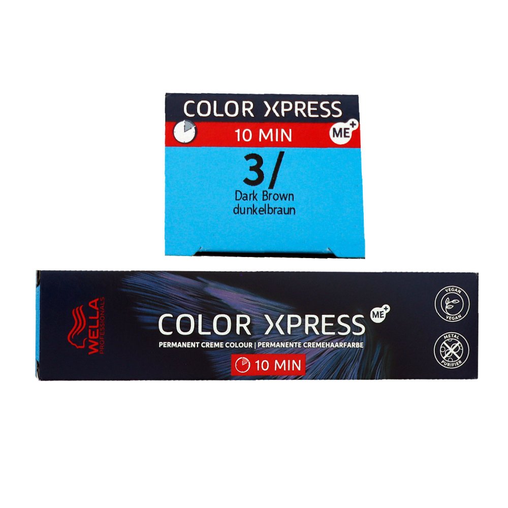 Wella Color Xpress 60 ml 3/ dunkelbraun Haarfarbe
