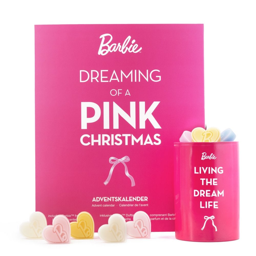 Barbie Adventskalender mit Teelicht Duftlampe & 24 x Duftwachs