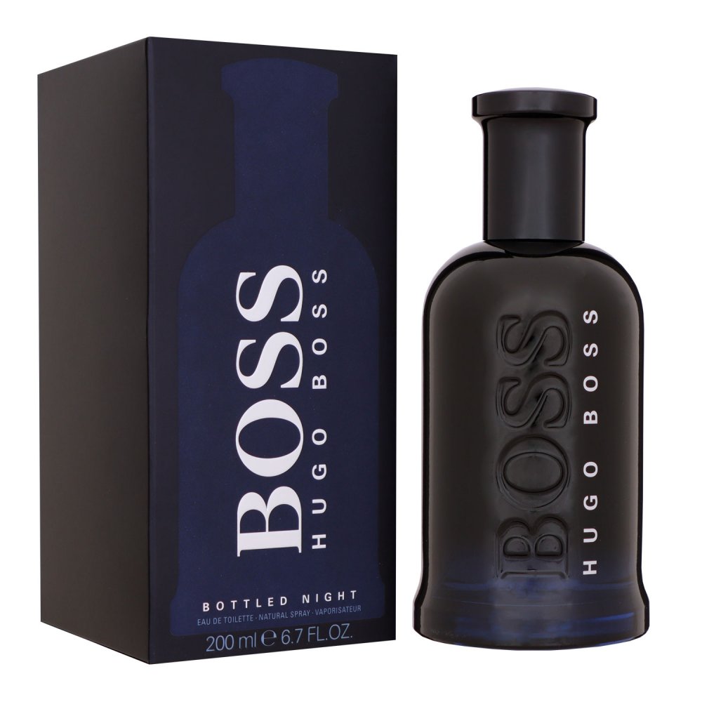 Hugo Boss Boss Bottled Night 200 ml Eau de Toilette EDT Herrenduft Herren Duft
