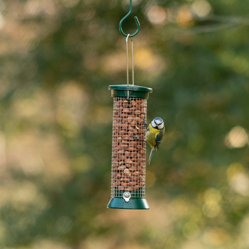 Erdnußsäule Metall 23 cm Grün | CJ Wildlife