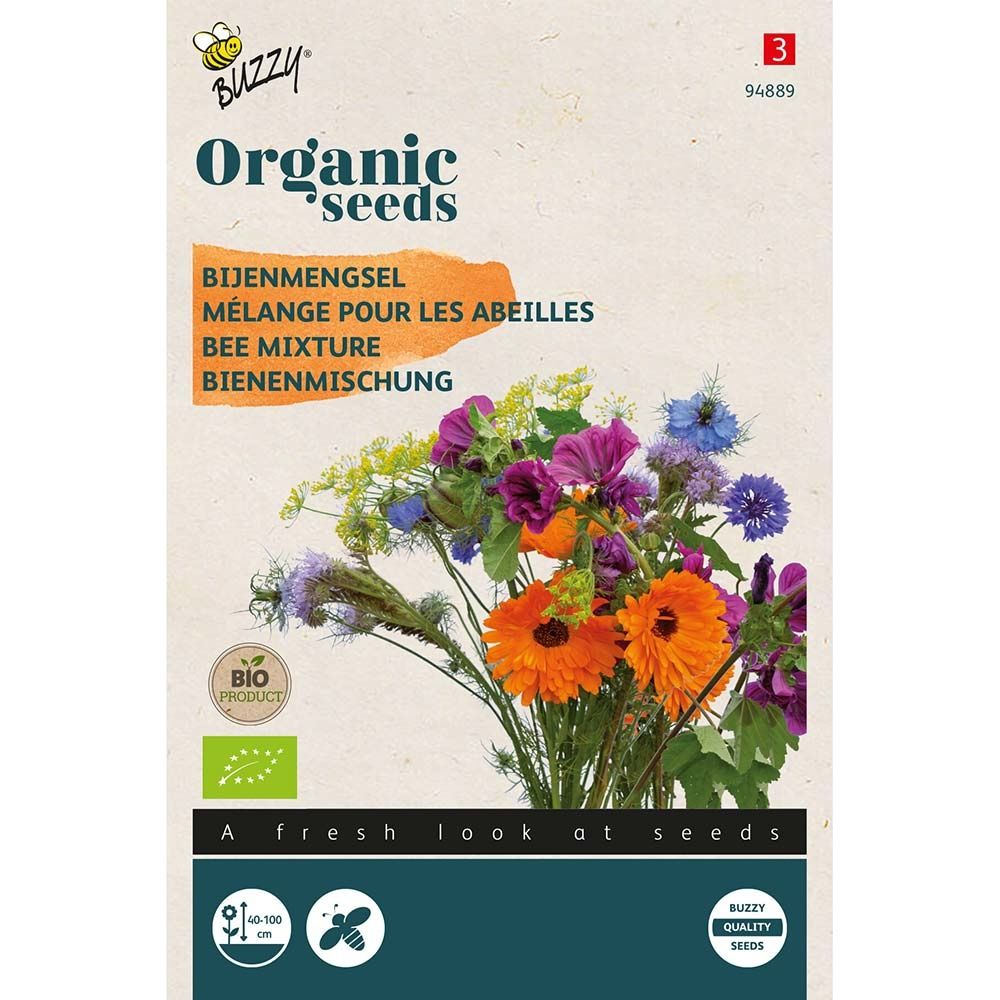 Buzzy® Organic Blumenmischung Bienen (BIO) | Buzzy Bio Organic