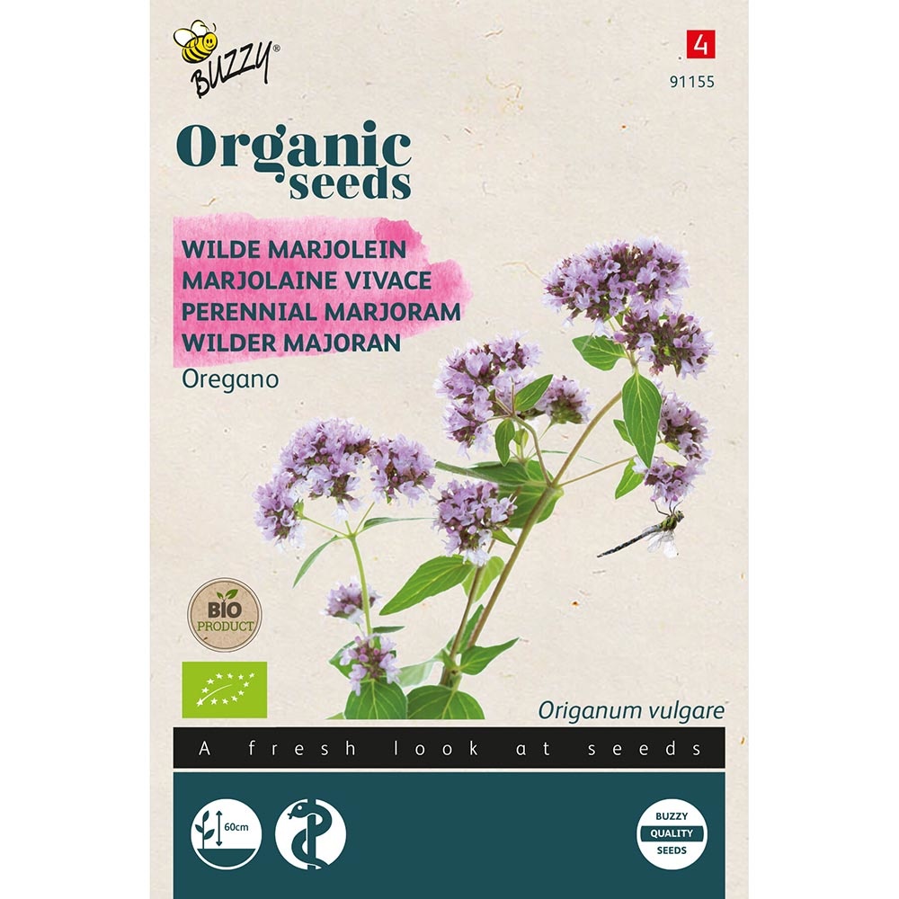 Buzzy® Organic Staudenmajoran-Dost (BIO) | Buzzy Bio Organic