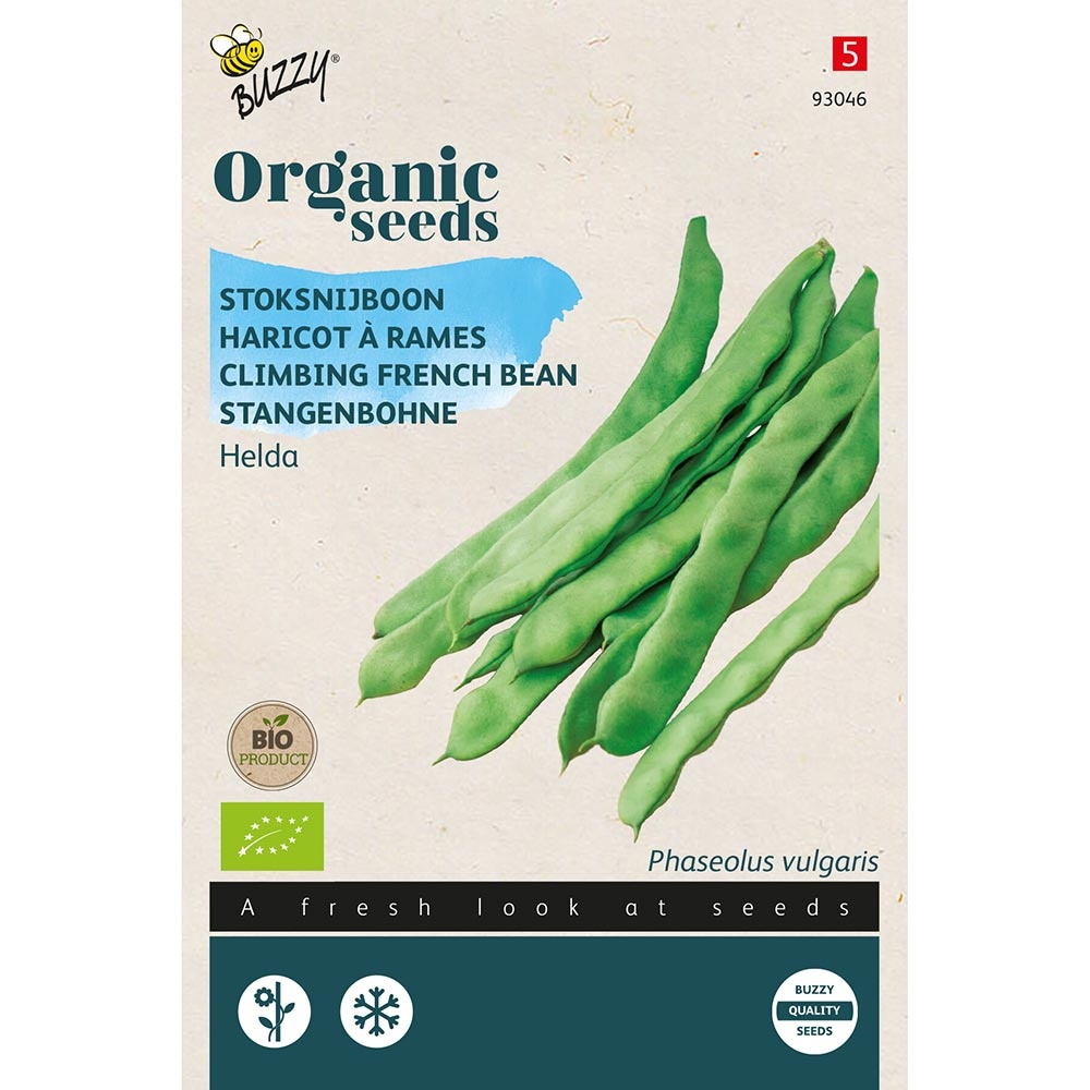 Buzzy® Organic Stangenbohne Hilda (BIO) | Buzzy Bio Organic