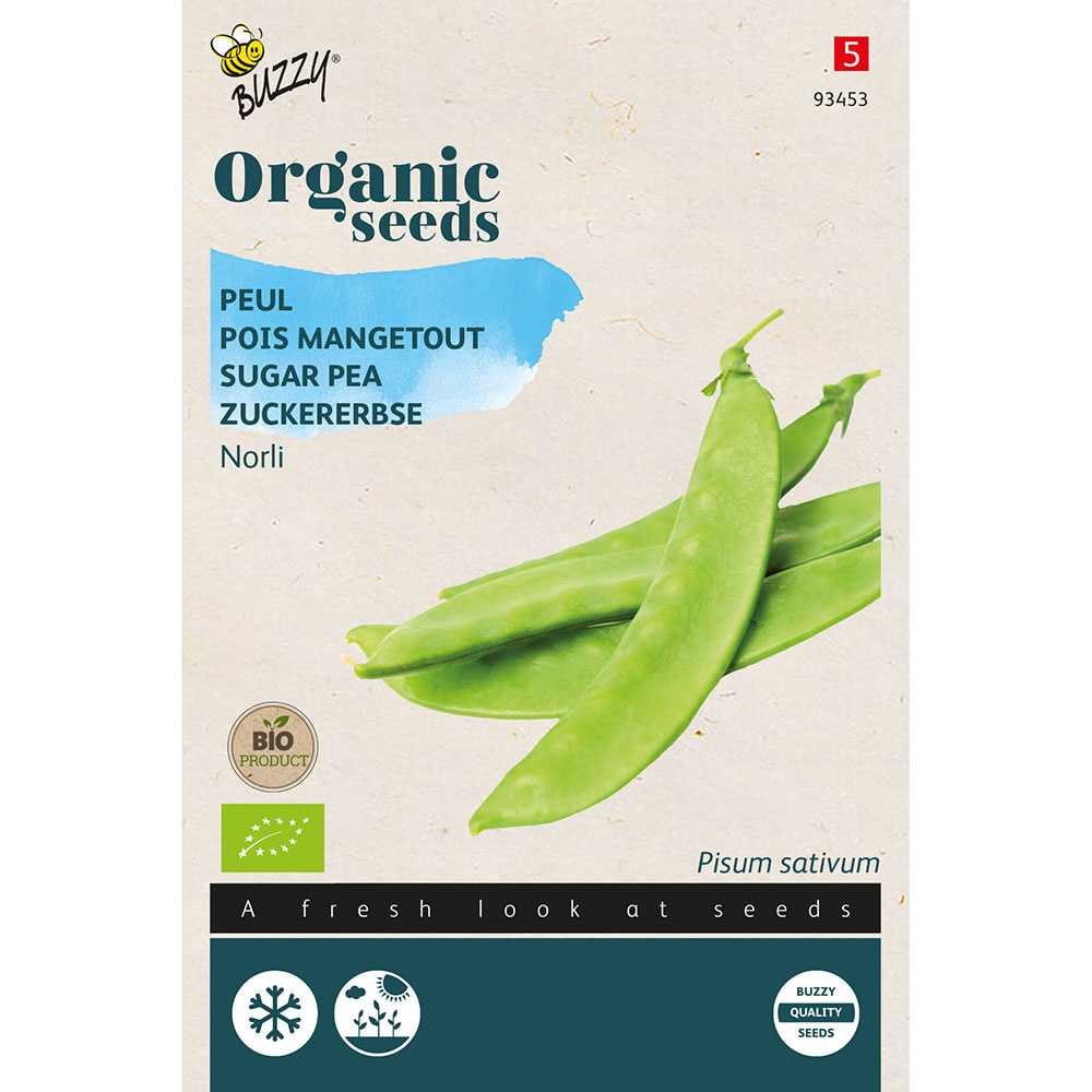 Buzzy® Organic Zuckererbse Norli(BIO) | Buzzy Bio Organic