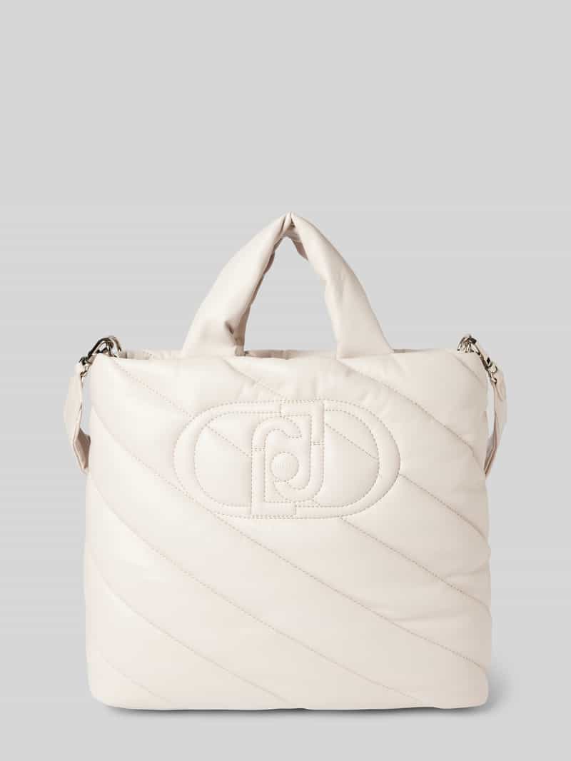 Handtasche mit Label-Stitching Modell 'FELCE ESC'