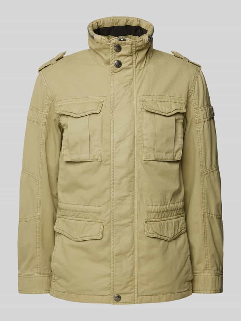 Regular Fit Funktionsjacke im Military-Look Modell 'COLONEL'