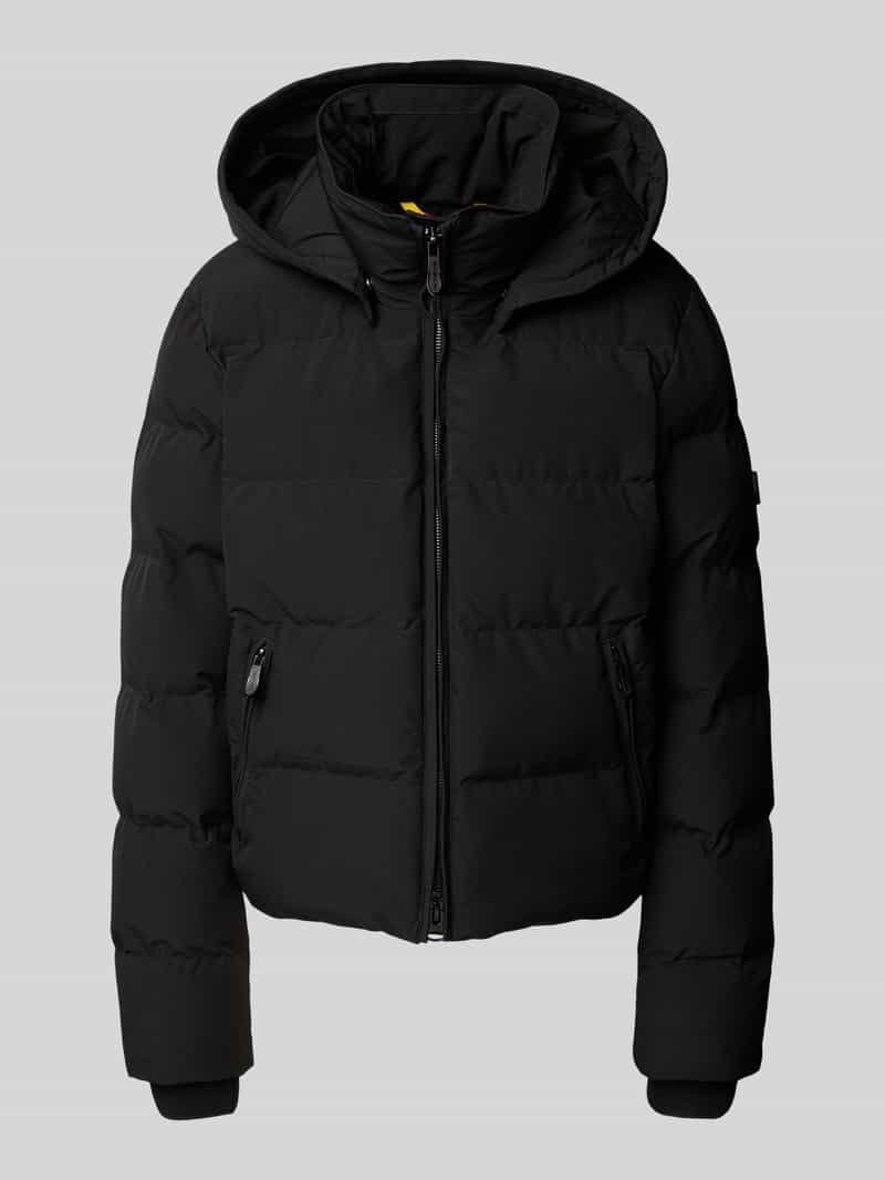 Wellensteyn Steppjacke mit Kapuze Modell 'Goldmine' in Black, Größe XXL