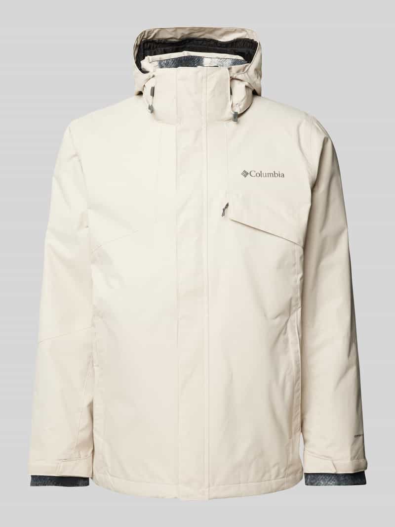 COLUMBIA Funktionsjacke mit Label-Print Modell 'BUGABOO' in Offwhite, Größe S