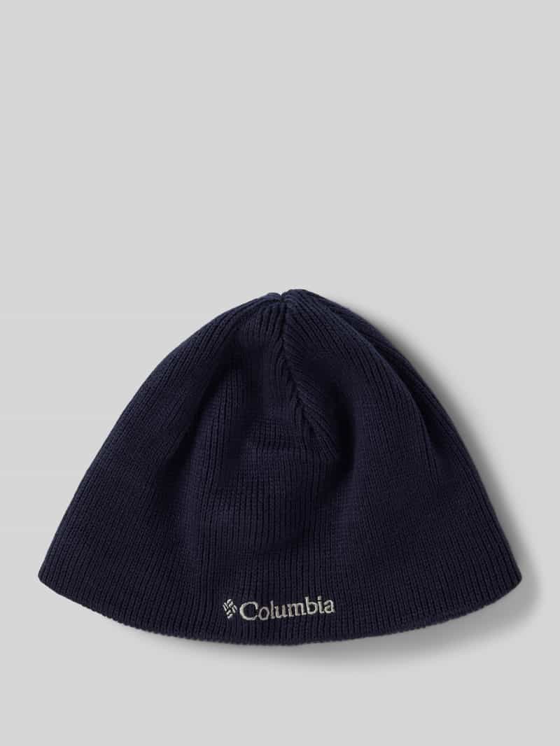 COLUMBIA Beanie mit Label-Stitching Modell 'BUGABOO' in Marine, Größe 1