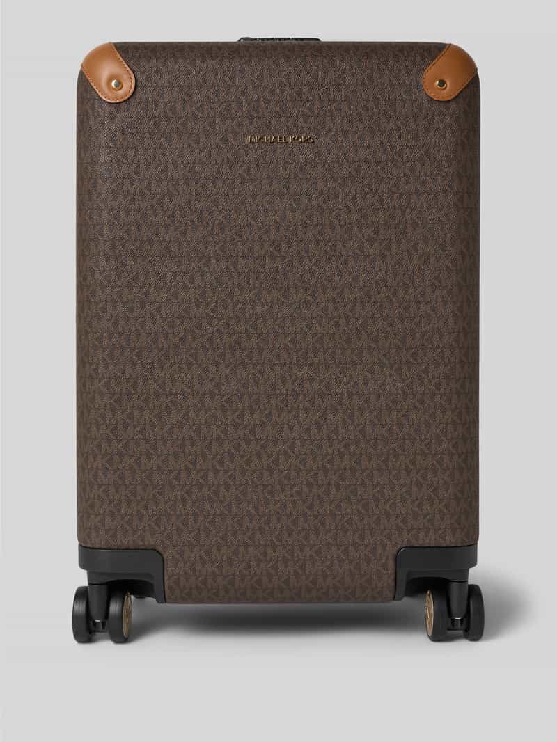 MICHAEL Michael Kors Trolley mit Label-Applikation in Dunkelbraun, Größe 1