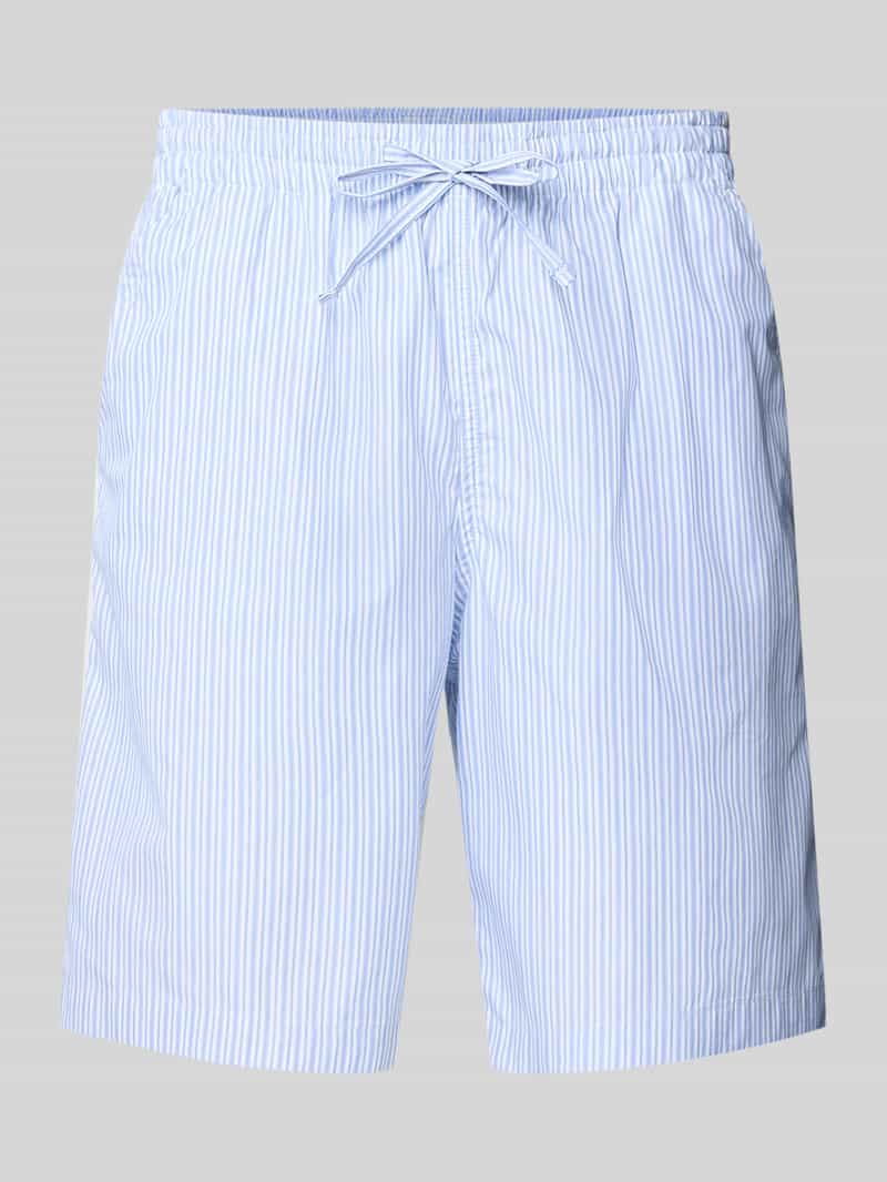 Lacoste Shorts mit elastischem Bund in Hellblau, Größe L