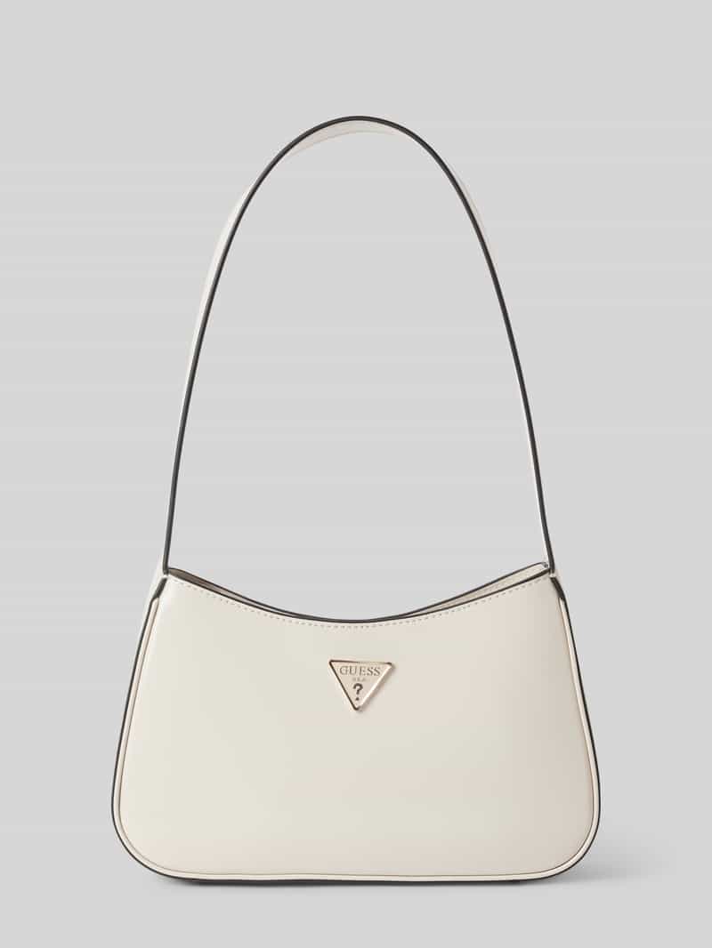 Handtasche mit Label-Applikation Modell 'ARNELA'