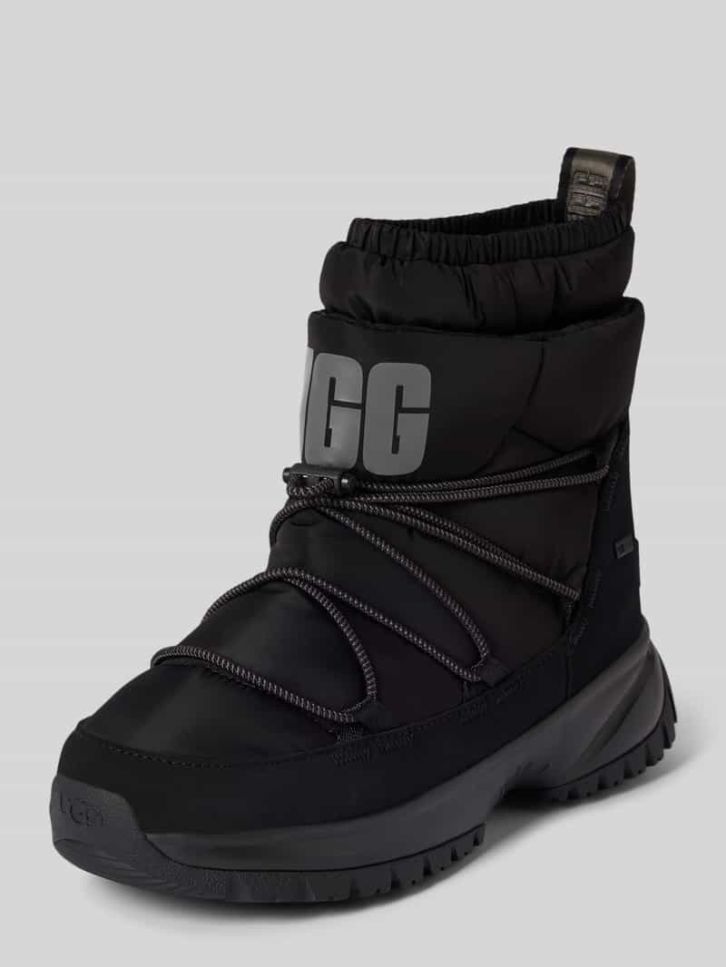 UGG Boots mit Label-Details und profilierter Sohle Modell 'YOSE' in Black, Größe 37