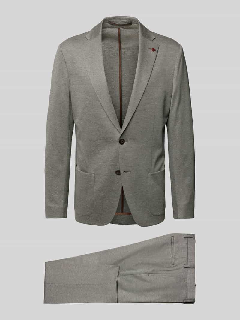 Roy Robson Anzug mit Reverskragen in Beige, Größe 52