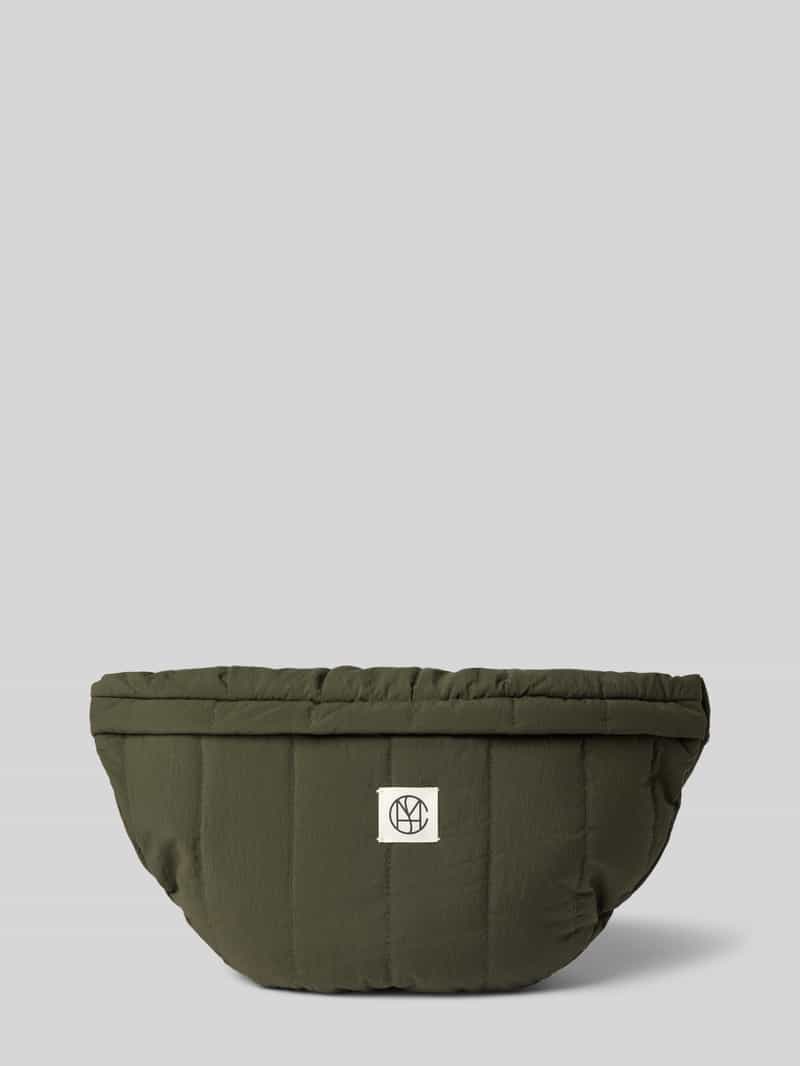 MSCH Copenhagen Bauchtasche mit Label-Detail Modell 'SASJA' in Dunkelgruen, Größe 1