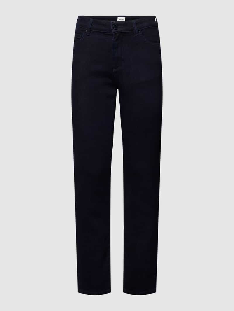 Mustang Slim Fit Jeans mit Stretch-Anteil Modell 'Crosby Relaxed Slim' in Marine, Größe 28/32