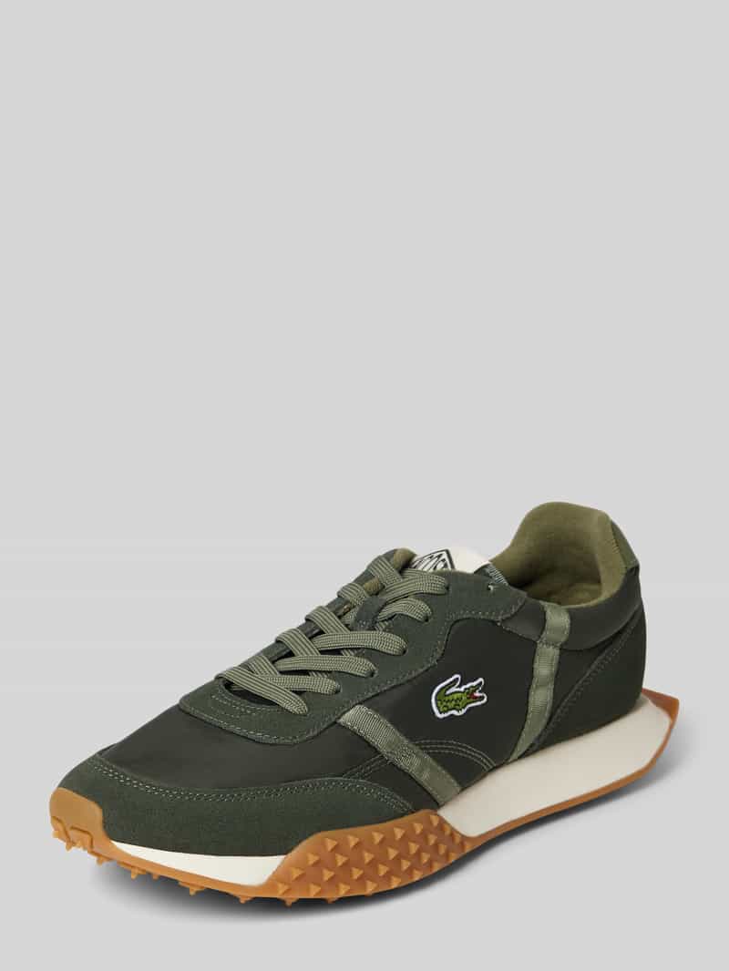 Lacoste Sneaker mit Logo-Badge Modell 'L-SPIN EVO' in Khaki, Größe 45